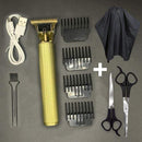 T Hair Clipper Electric hair trimmer Cordless Shaver Trimmer 0mm Men Barber Hair Cutting Machine chargeable timer beard cutter 5 JadeMoghul Inc. 