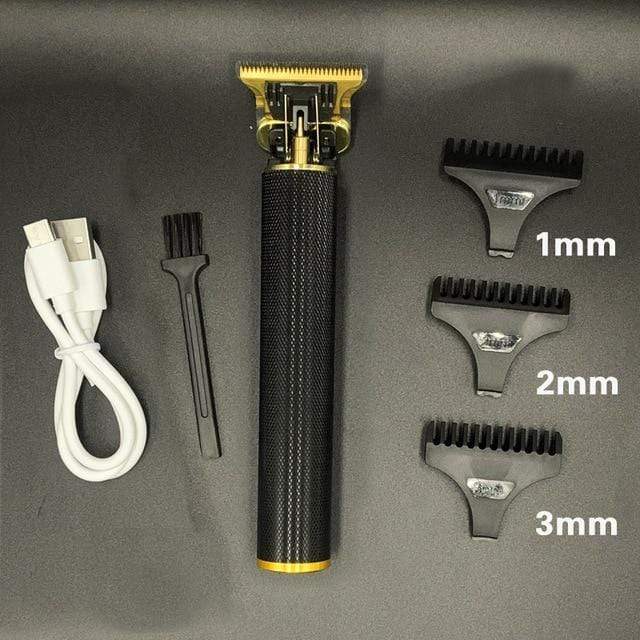 T Hair Clipper Electric hair trimmer Cordless Shaver Trimmer 0mm Men Barber Hair Cutting Machine chargeable timer beard cutter 5 JadeMoghul Inc. 