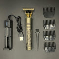 T Hair Clipper Electric hair trimmer Cordless Shaver Trimmer 0mm Men Barber Hair Cutting Machine chargeable timer beard cutter 5 JadeMoghul Inc. 