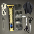 T Hair Clipper Electric hair trimmer Cordless Shaver Trimmer 0mm Men Barber Hair Cutting Machine chargeable timer beard cutter 5 JadeMoghul Inc. 