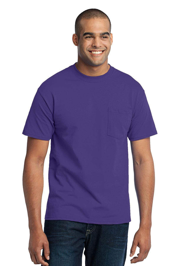 T-shirts Port & Company - Core Blend Pocket Tee. PC55P Port & Company