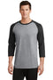 T-shirts Port & Company Core Blend3/4-Sleeve Raglan Tee. PC55RS Port & Company