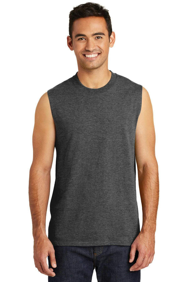 T-shirts Port & Company  Core Cotton Sleeveless Tee. PC54SL Port & Company