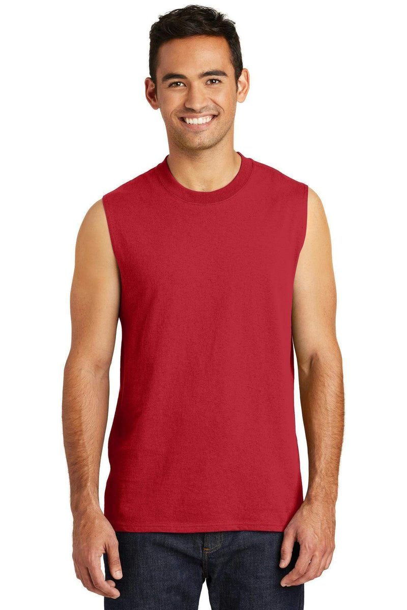 T-shirts Port & Company  Core Cotton Sleeveless Tee. PC54SL Port & Company