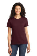 Port & Company - Ladies Essential Tee. LPC61-T-shirts-Athletic Maroon-4XL-JadeMoghul Inc.