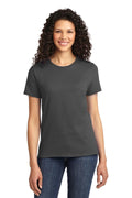 Port & Company - Ladies Essential Tee. LPC61-T-shirts-Charcoal-4XL-JadeMoghul Inc.