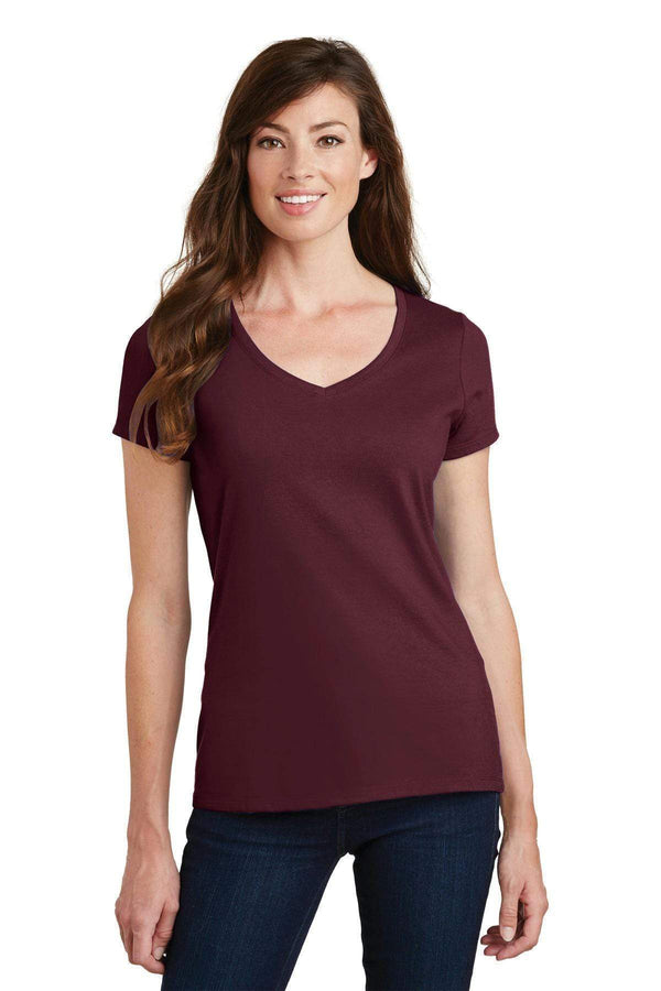 T-shirts Port & Company Ladies Fan Favorite V-Neck Tee. LPC450V Port & Company