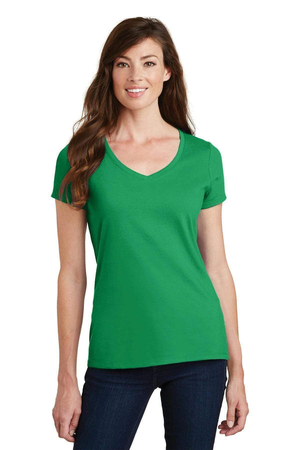 T-shirts Port & Company Ladies Fan Favorite V-Neck Tee. LPC450V Port & Company