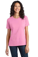 T-shirts Port & Company - Ladies Ring Spun Cotton Tee. LPC150 Port & Company