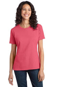 T-shirts Port & Company - Ladies Ring Spun Cotton Tee. LPC150 Port & Company