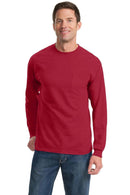 T-shirts Port & Company - Long Sleeve Essential Pocket Tee.  PC61LSP Port & Company