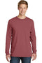 Port & Company Pigment-Dyed Long Sleeve Tee. PC099LS-T-shirts-Red Rock-2XL-JadeMoghul Inc.