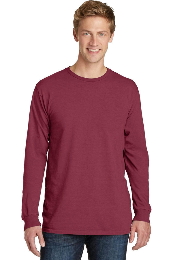 T-shirts Port & Company Pigment-Dyed Long Sleeve Tee. PC099LS Port & Company