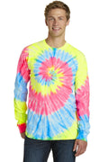 T-shirts Port & Company Tie-Dye Long Sleeve Tee.  PC147LS Port & Company