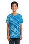 T-shirts Port & Company - Youth Tiger Stripe Tie-Dye Tee. PC148Y Port & Company