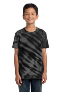 T-shirts Port & Company - Youth Tiger Stripe Tie-Dye Tee. PC148Y Port & Company