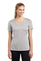 T-shirts Sport-tek Ladies Posicharge Competitor V-neck Tee. Lst353 - Silver - Xs Sport-Tek