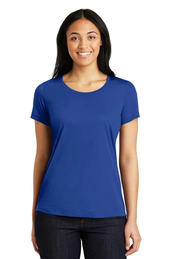 T-shirts Sport-Tek Ladies PosiCharge CompetitorCotton TouchScoop Neck Tee. LST450 Sport-Tek