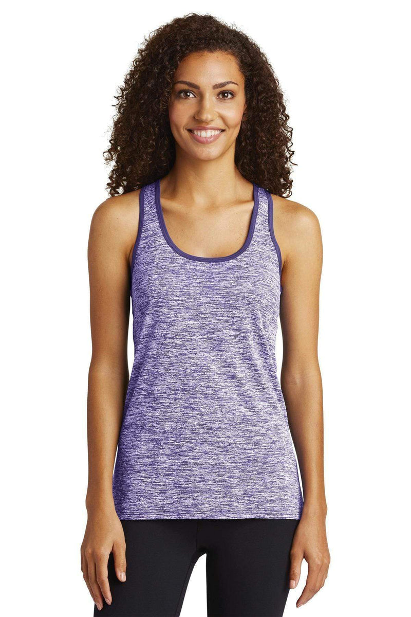 T-shirts Sport-Tek  Ladies PosiCharge  Electric Heather Racerback Tank. LST396 Sport-Tek