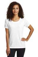 T-shirts Sport-Tek  Ladies PosiCharge  Tri-Blend Wicking Scoop Neck Raglan Tee. LST400 Sport-Tek