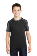T-shirts Sport-Tek Youth CamoHex Colorblock Tee. YST371 Sport-Tek