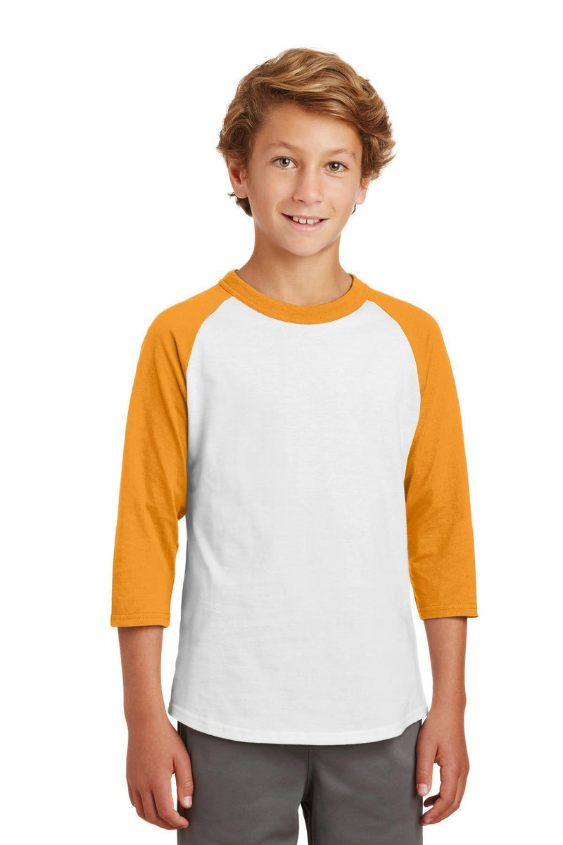T-shirts Sport-Tek Youth Colorblock Raglan Jersey.  YT200 Sport-Tek