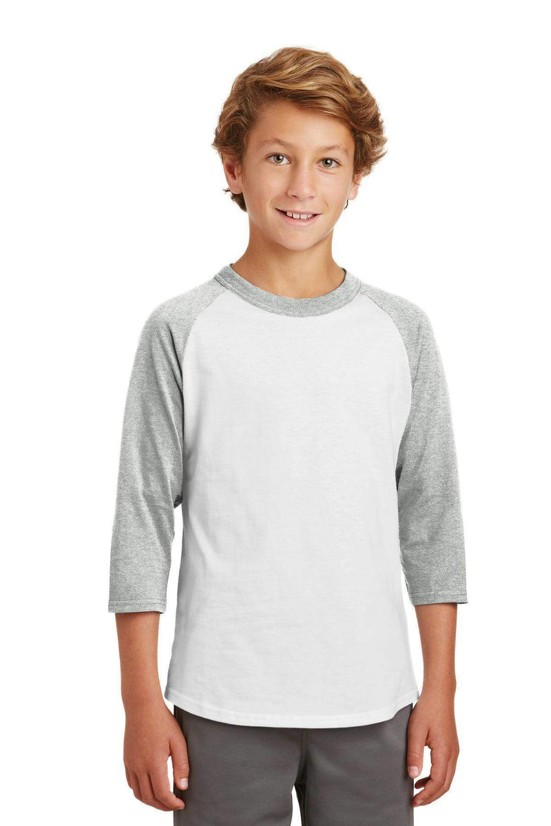 T-shirts Sport-Tek Youth Colorblock Raglan Jersey.  YT200 Sport-Tek