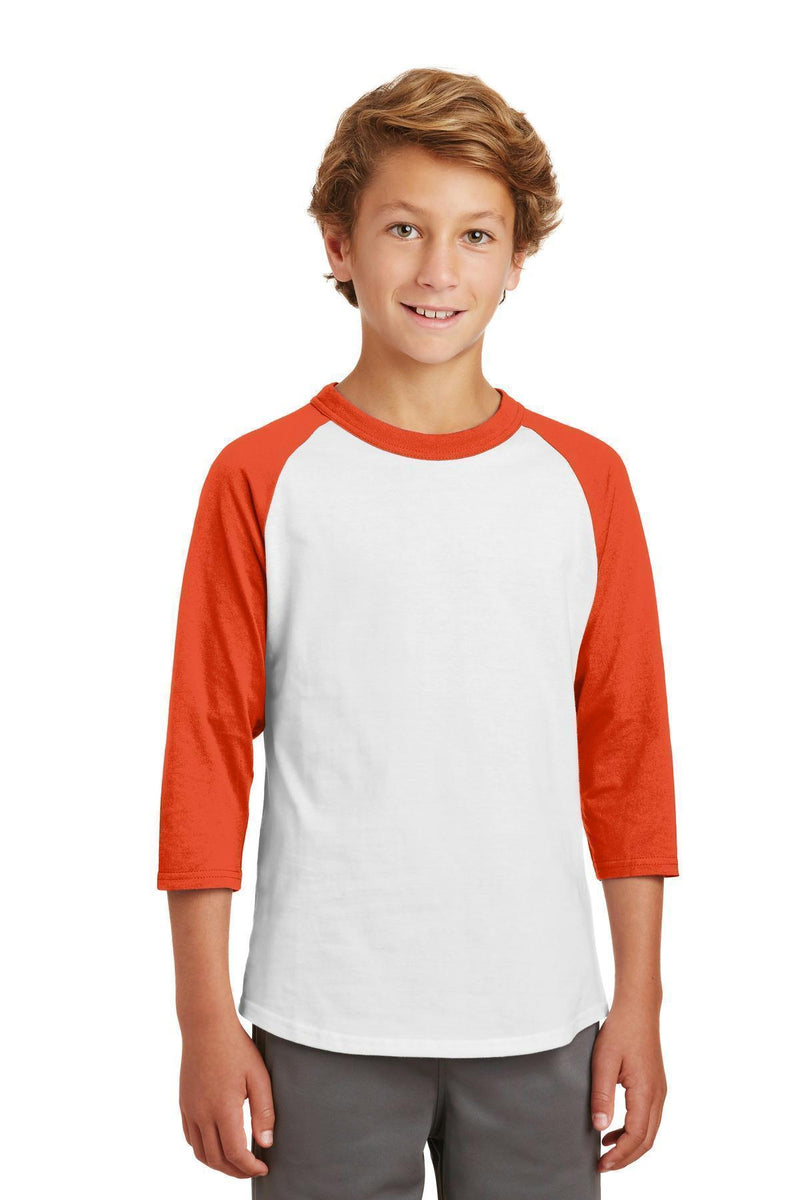 T-shirts Sport-Tek Youth Colorblock Raglan Jersey.  YT200 Sport-Tek