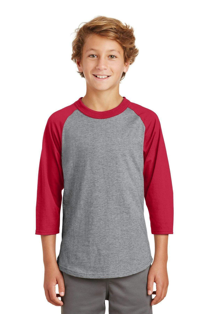 T-shirts Sport-Tek Youth Colorblock Raglan Jersey.  YT200 Sport-Tek