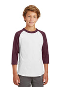 T-shirts Sport-Tek Youth Colorblock Raglan Jersey.  YT200 Sport-Tek