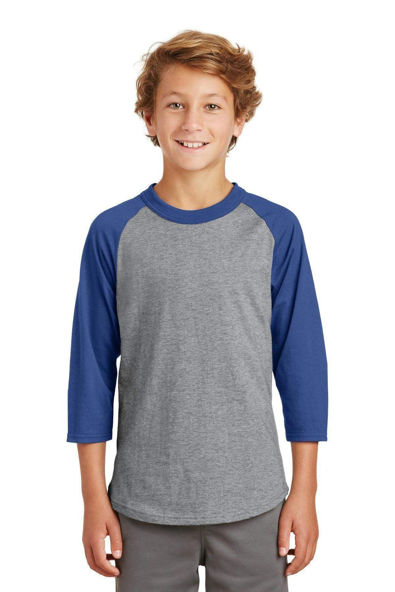 T-shirts Sport-Tek Youth Colorblock Raglan Jersey.  YT200 Sport-Tek