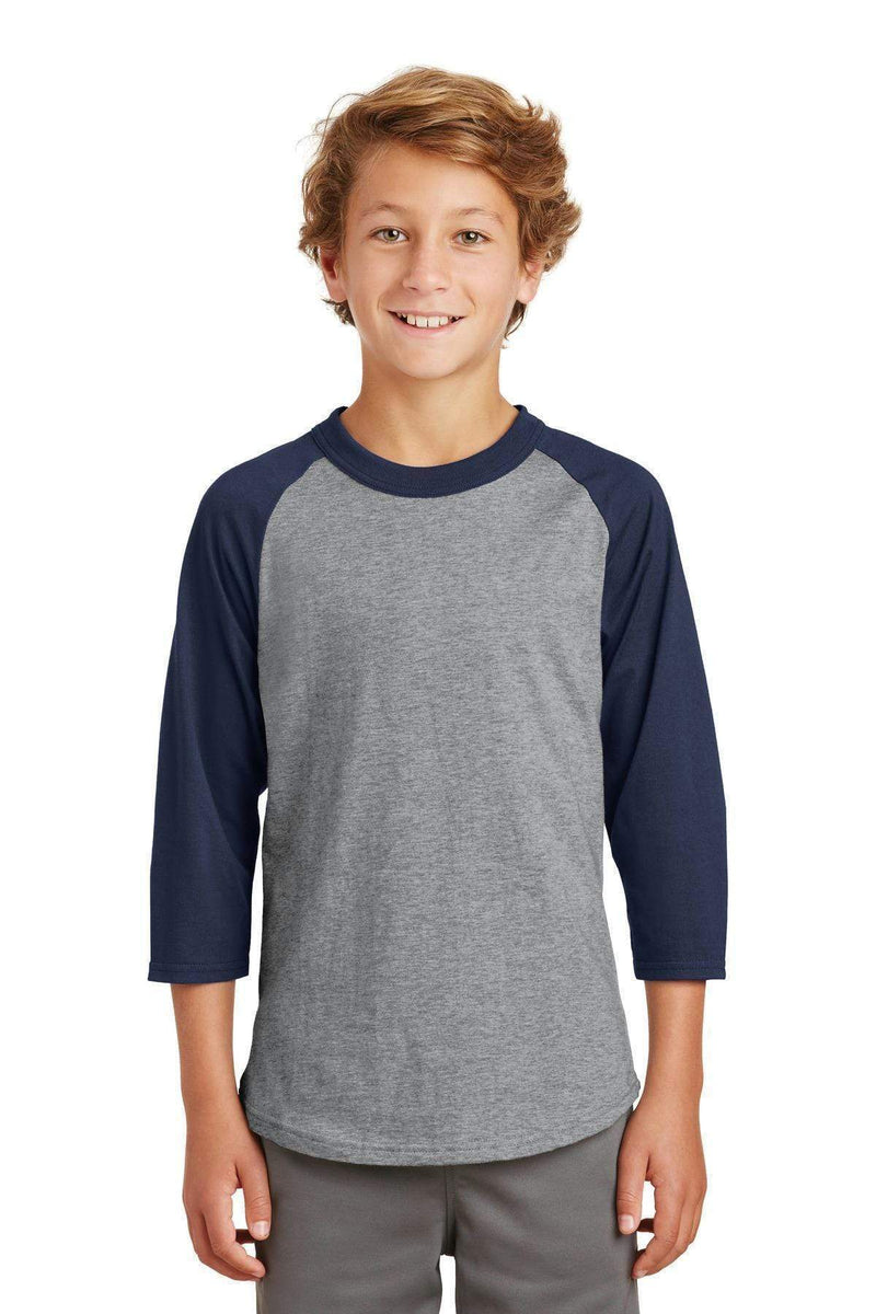 T-shirts Sport-Tek Youth Colorblock Raglan Jersey.  YT200 Sport-Tek