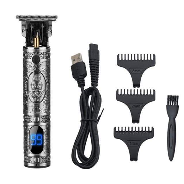 T9  hair trimmer Barber Haircut Rechargeable hair Clipper Cordless Men Hair Cutting Machine Beard trimmer 0mm razor shaver JadeMoghul Inc. 