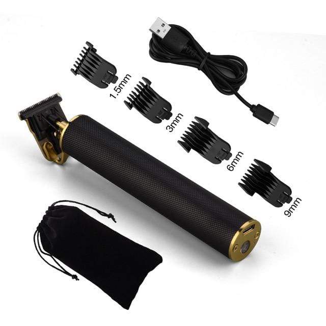 T9  hair trimmer Barber Haircut Rechargeable hair Clipper Cordless Men Hair Cutting Machine Beard trimmer 0mm razor shaver JadeMoghul Inc. 