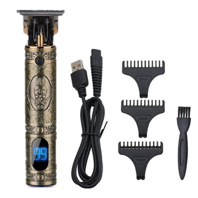 T9  hair trimmer Barber Haircut Rechargeable hair Clipper Cordless Men Hair Cutting Machine Beard trimmer 0mm razor shaver JadeMoghul Inc. 