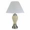 Table Lamps Niki Traditional Style Table Lamp, Set of 6, Ivory Benzara