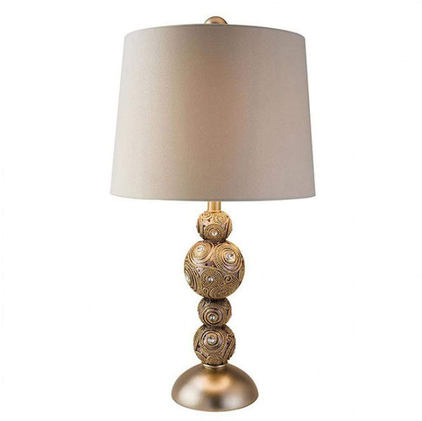 Table Lamps Sage Traditional Golden Swirl Table Lamp Benzara