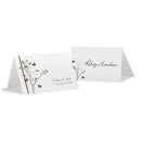 Table Planning Accessories Romantic Butterfly Place Card With Fold Vintage Pink (Pack of 1) JM Weddings