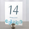 Table Planning Accessories Sea Breeze Table Number Numbers 1-12 (Pack of 12) JM Weddings