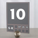 Table Planning Accessories Times Square Table Number Numbers 85-96 Vintage Pink (Pack of 12) JM Weddings