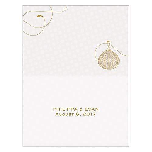 Table Planning Accessories Vintage Travel Place Card With Fold (Pack of 1) JM Weddings