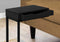Tables Accent Table with Storage - 16" X 10'.25" X 24'.5" Black Metal With A Drawer Accent Table HomeRoots