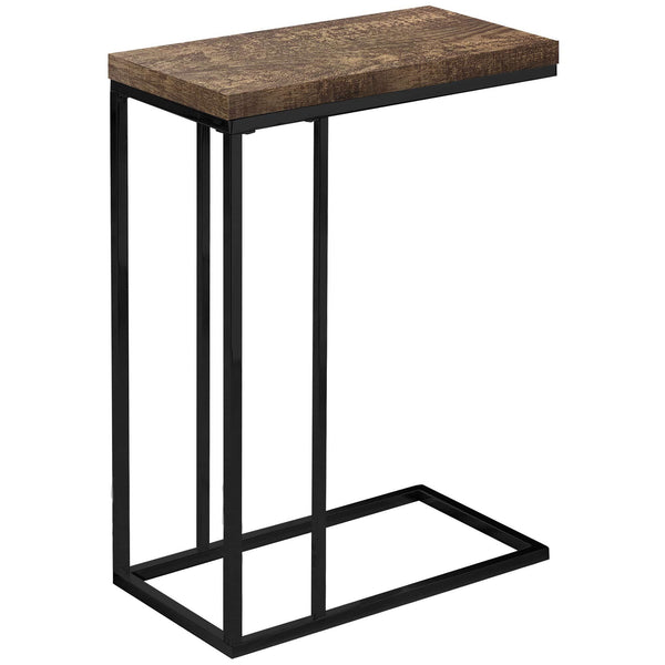 Tables Accent Table with Storage - 18'.25" x 10'.25" x 25'.25" Brown/Black, Particle Board, Metal - Accent Table HomeRoots