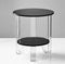 Tables Accent Table with Storage - 18.5" X 18.5" X 21.5" Black Accent Table HomeRoots