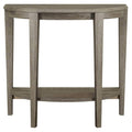 Tables Accent Tables - 11'.75" x 36" x 32'.5" Dark Taupe, Particle Board - Accent Table HomeRoots
