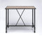 Tables Bar Height Table - 23'.5" X 47'.5" X 41" Oak And Black Bar Table HomeRoots