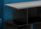 Tables Black Accent Table - 11'.75" x 23'.75" x 23'.75" Black, Grey, Particle Board, Laminate - Accent Table HomeRoots