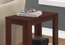 Tables Cheap Accent Tables - 11'.75" x 23'.75" x 22" Cherry, Particle Board, Laminate - Accent Table HomeRoots