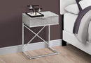 Tables Cheap Accent Tables - 12'.75" x 18'.25" x 23'.5" Grey, Particle Board, Metal - Accent Table HomeRoots