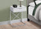 Tables Cheap Accent Tables - 12'.75" x 18'.25" x 23'.5" White, Particle Board, Metal - Accent Table HomeRoots